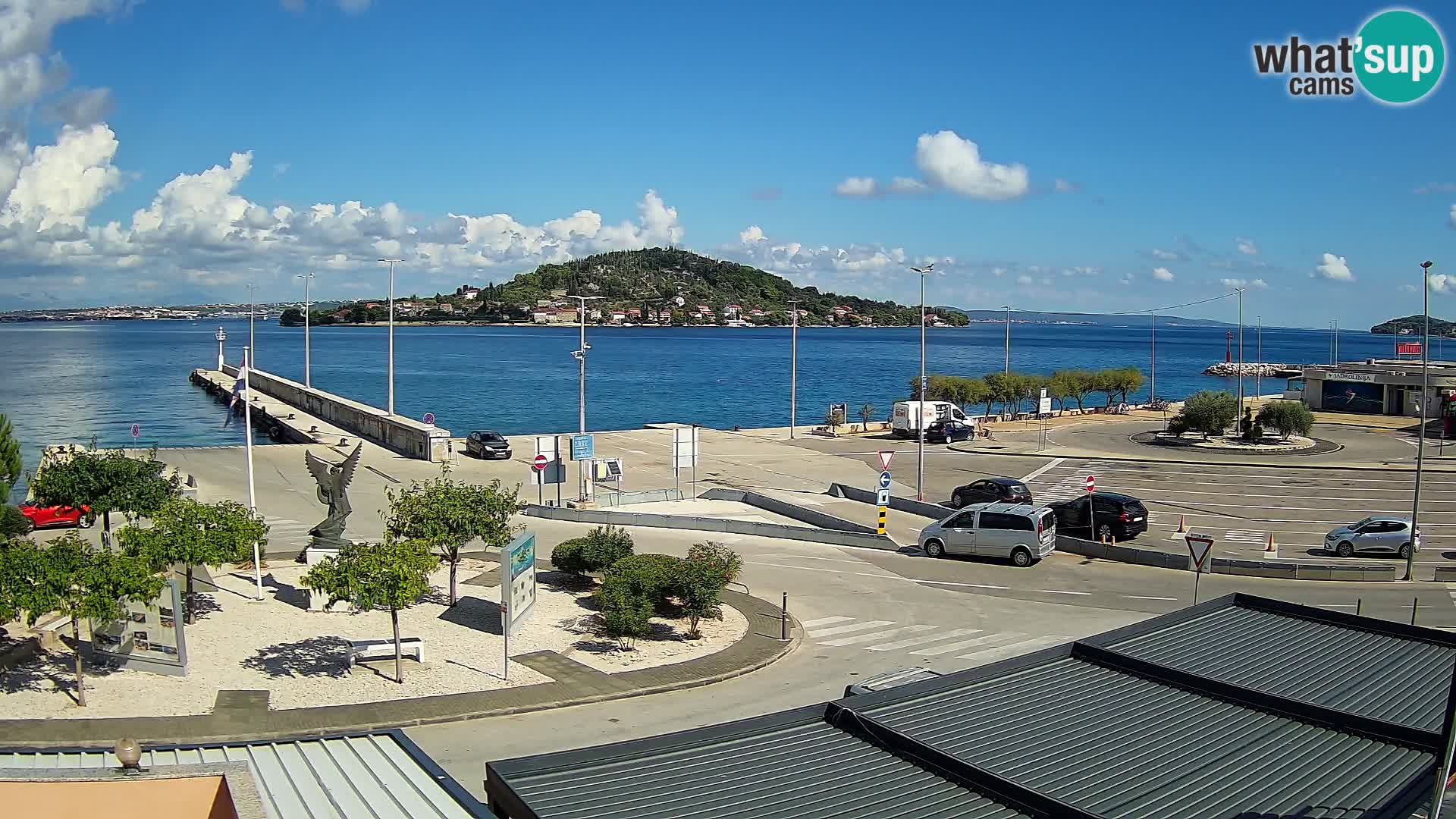 Web cam UGLJAN – Ferry de Preko à Zadar