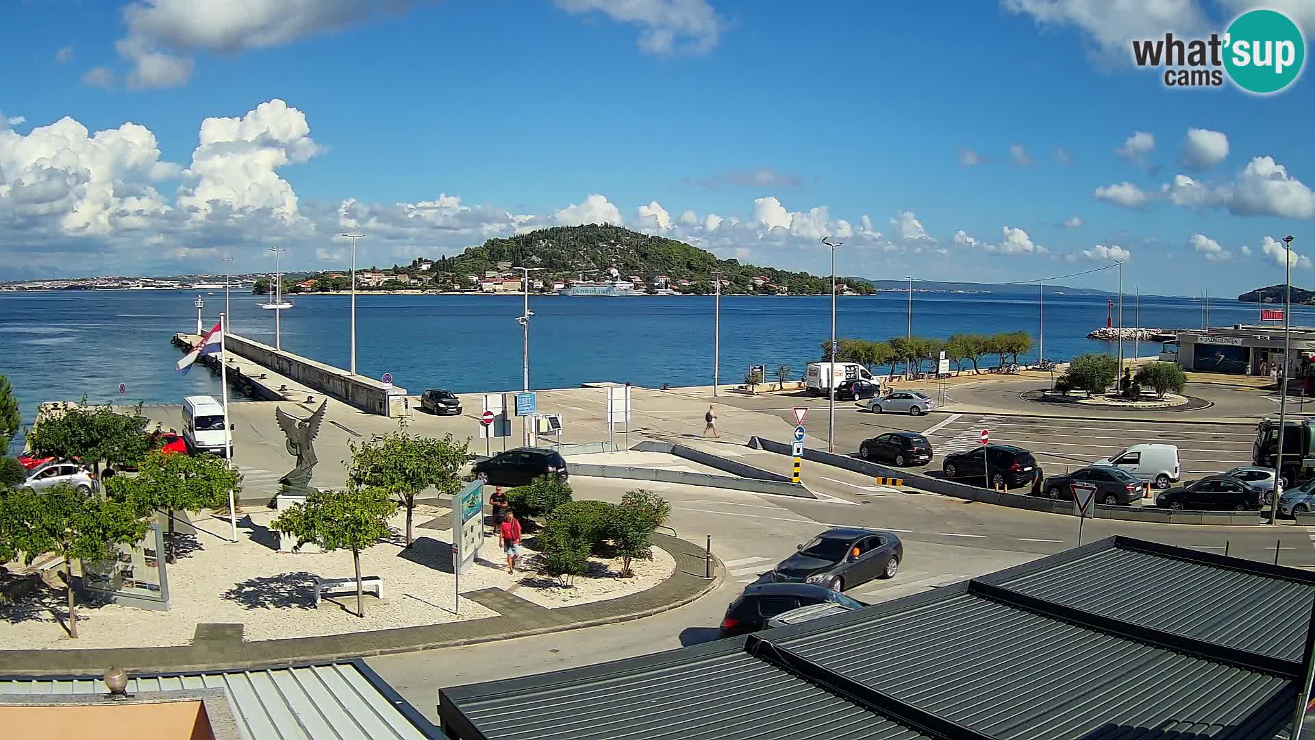 Web cam UGLJAN – Ferry de Preko à Zadar