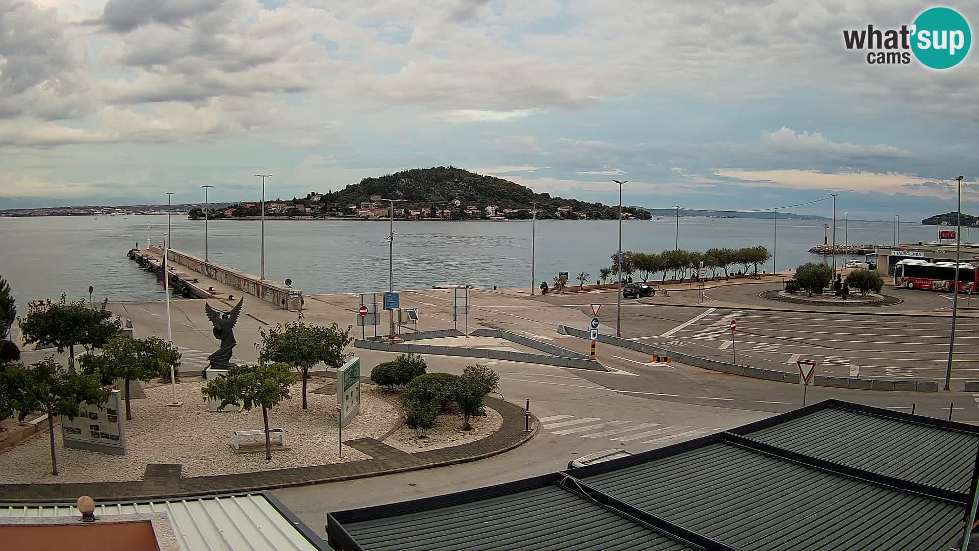 Webcam Ugljan – Preko Ferry to Zadar