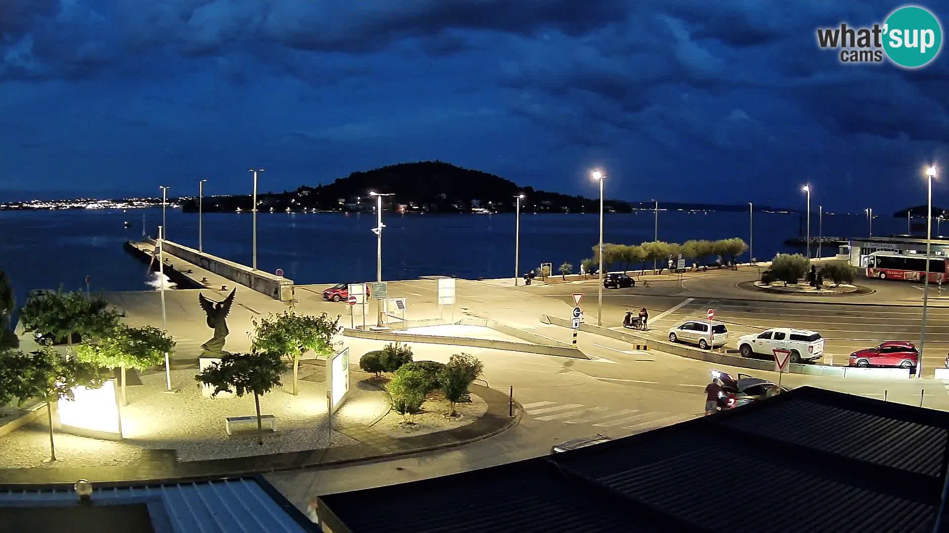 Web kamera Ugljan – Preko trajekt za Zadar