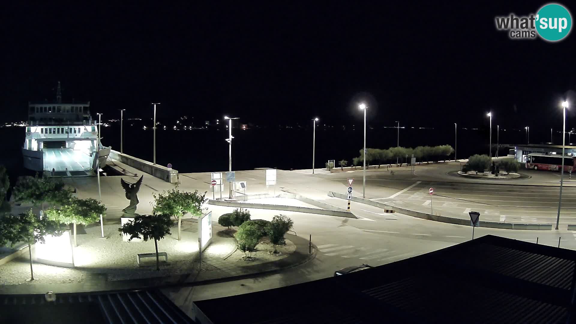 Web kamera Ugljan – Preko trajekt za Zadar