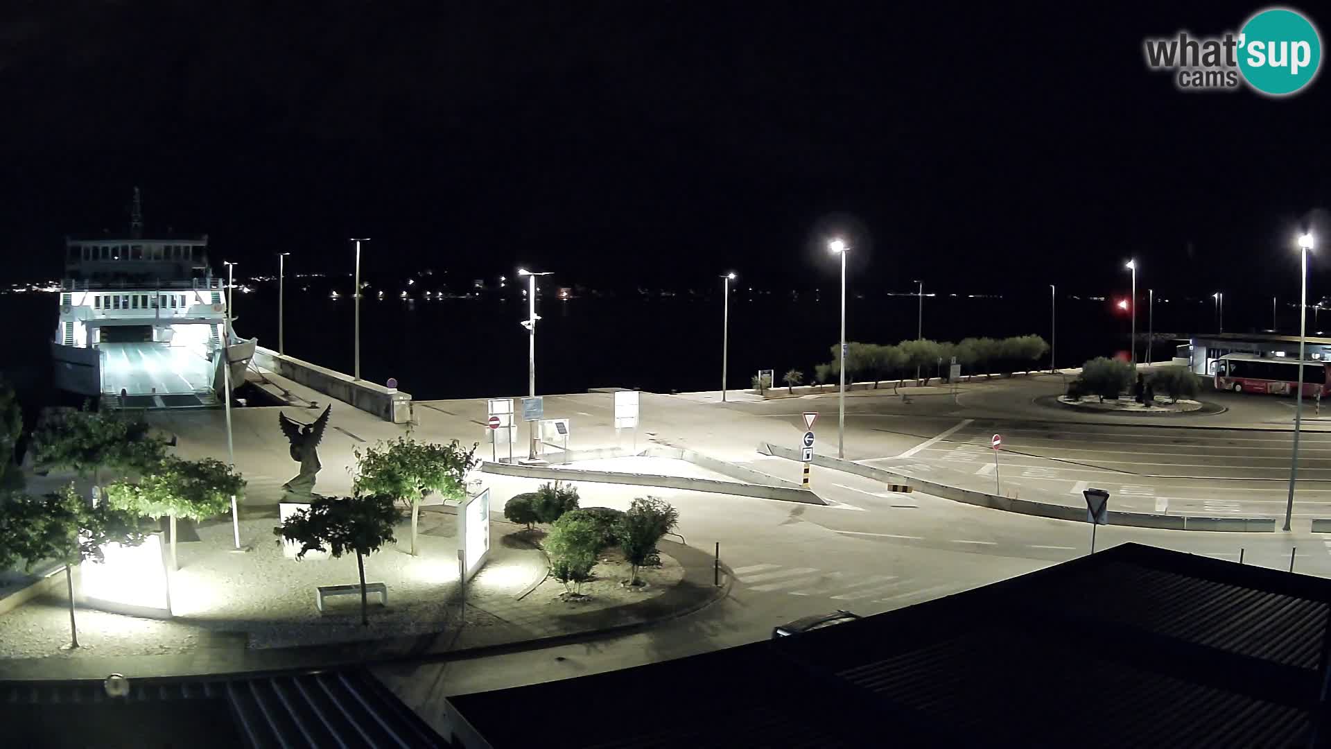 Webcam Ugliano – terminal traghetto da Preko a Zara