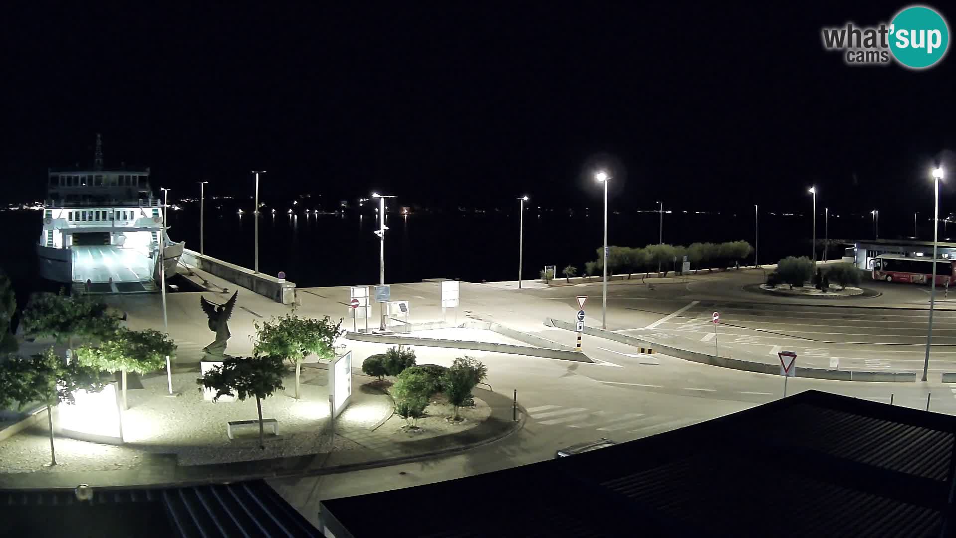 Webcam Ugliano – terminal traghetto da Preko a Zara
