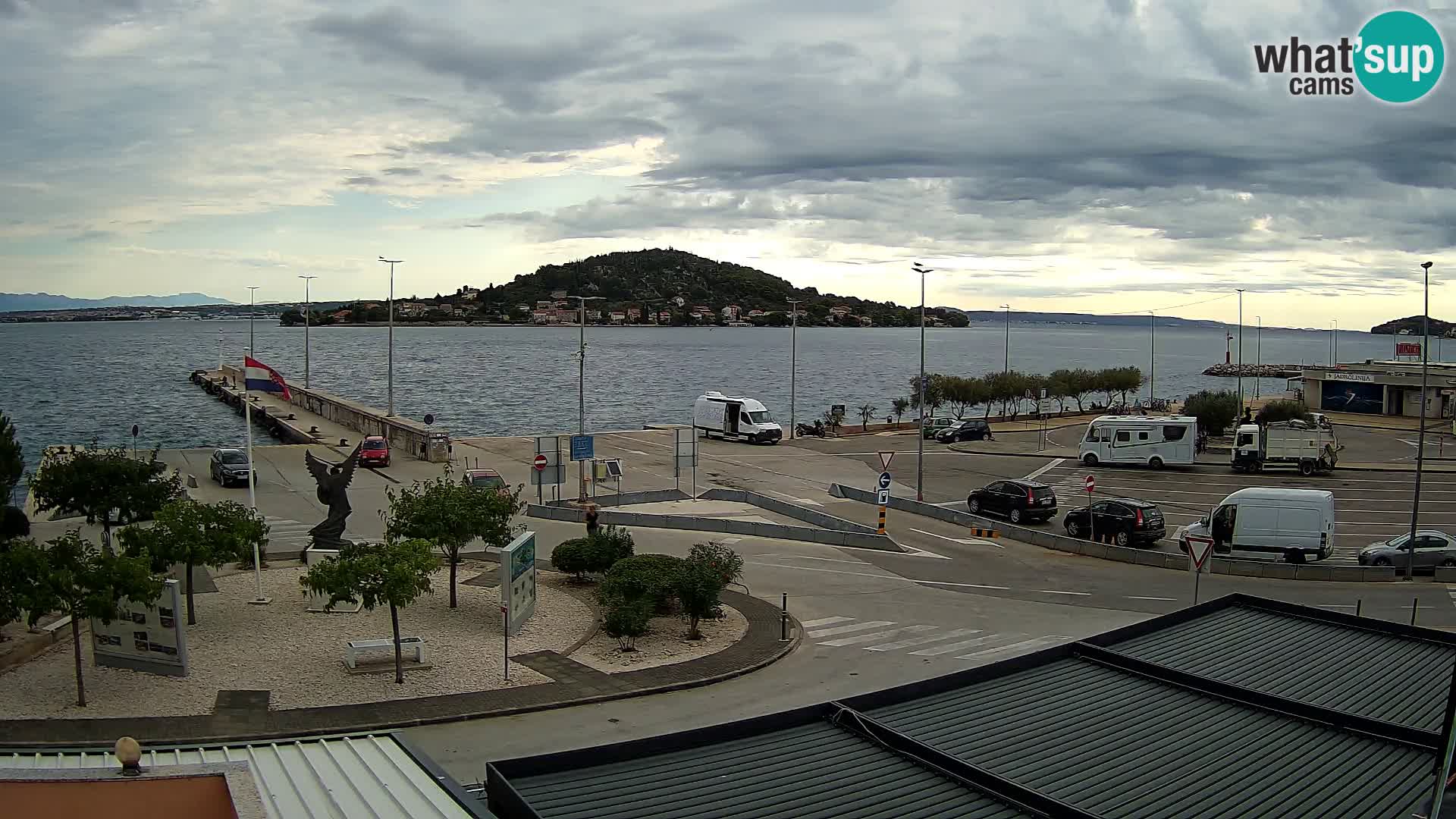 Webcam Ugljan – Preko Ferry to Zadar