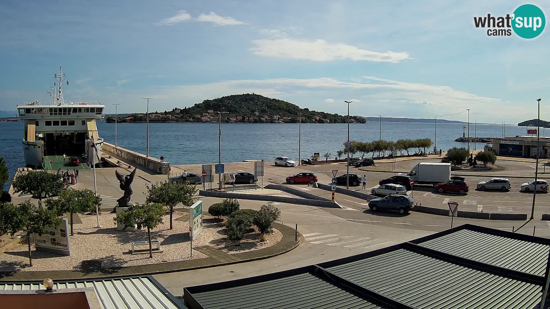 UGLJAN Webcam – Preko-Fähre nach Zadar