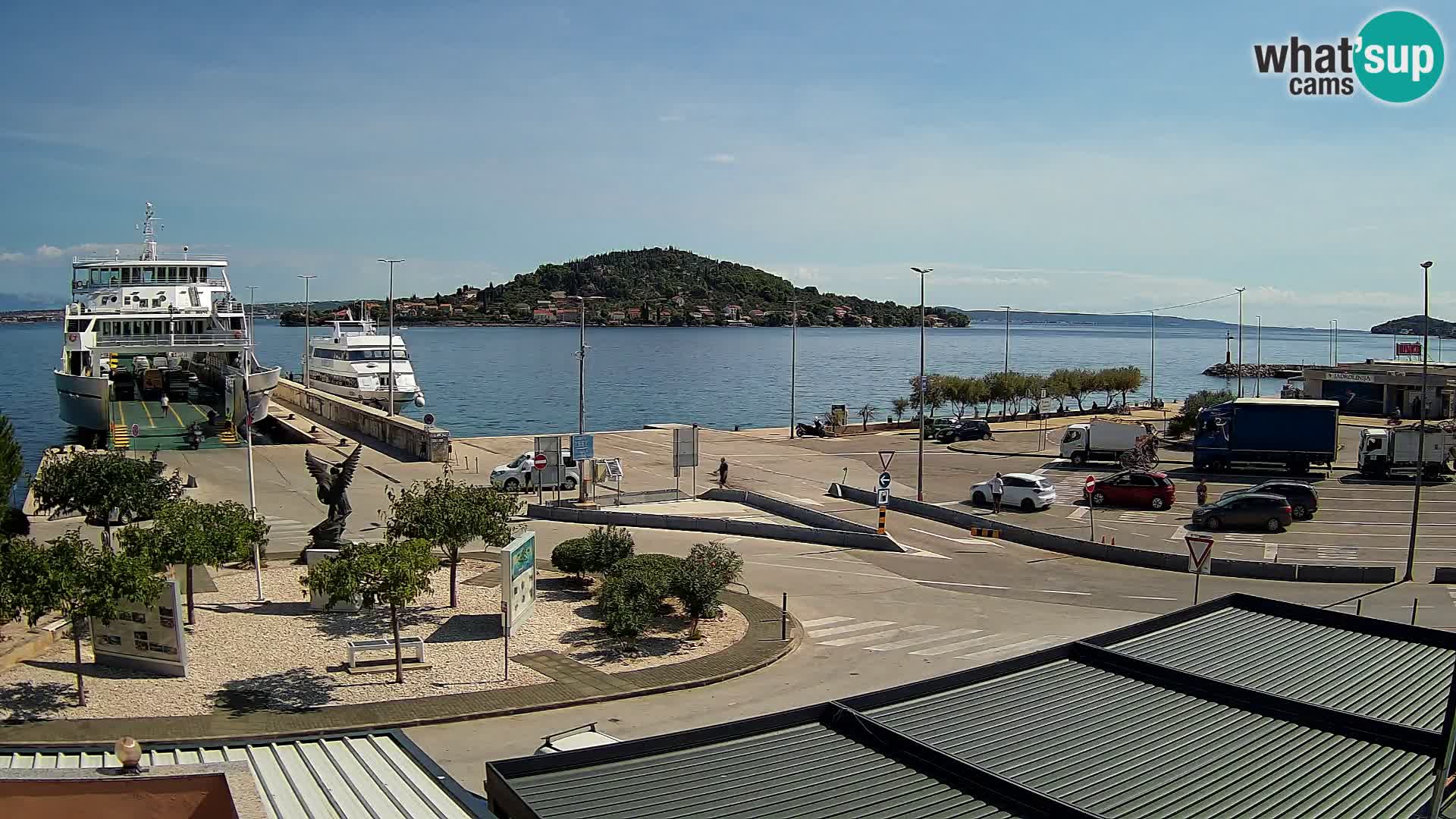 UGLJAN Webcam – Preko-Fähre nach Zadar