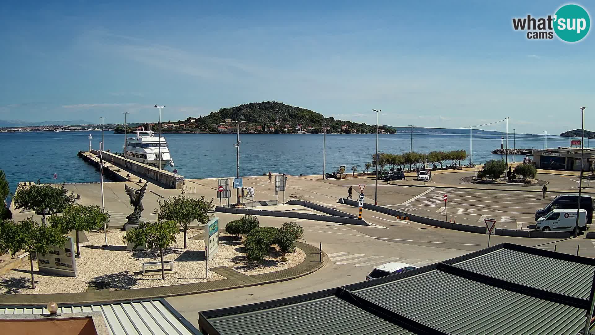 Webcam Ugljan – Preko Ferry to Zadar