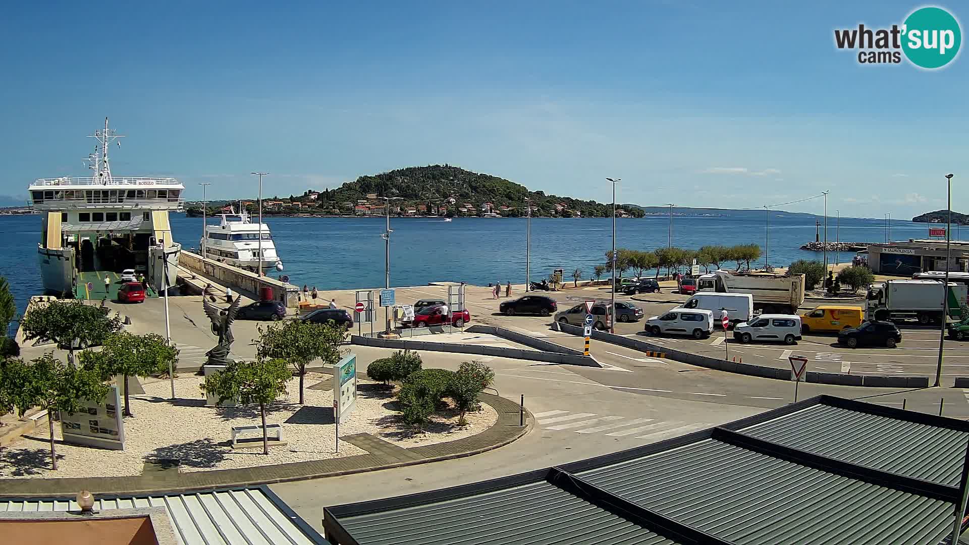 Web cam UGLJAN – Ferry de Preko à Zadar