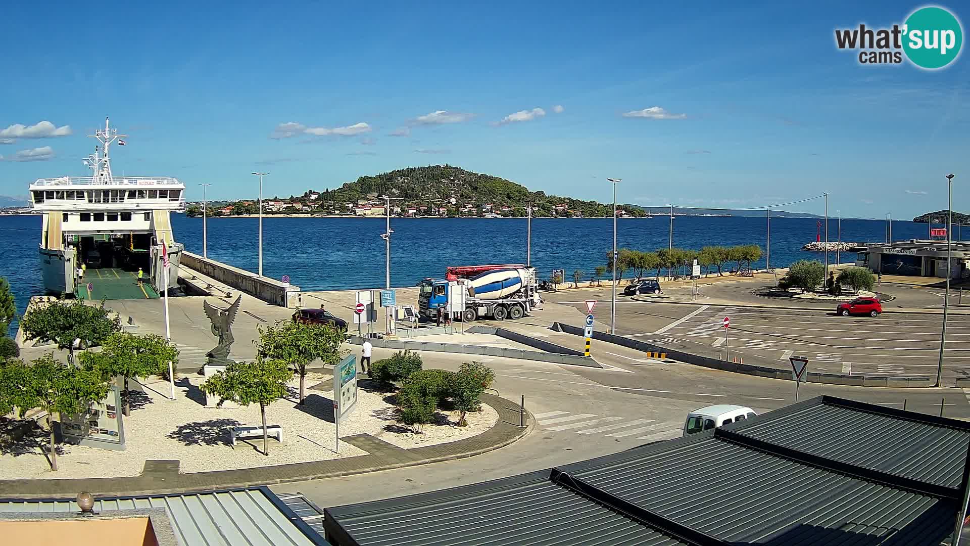 Cámara web UGLJAN – Transportar de Preko a Zadar