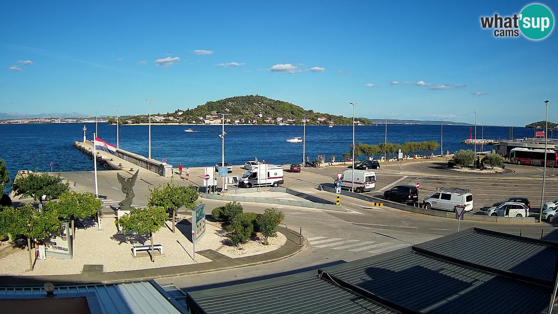 UGLJAN Webcam – Preko-Fähre nach Zadar