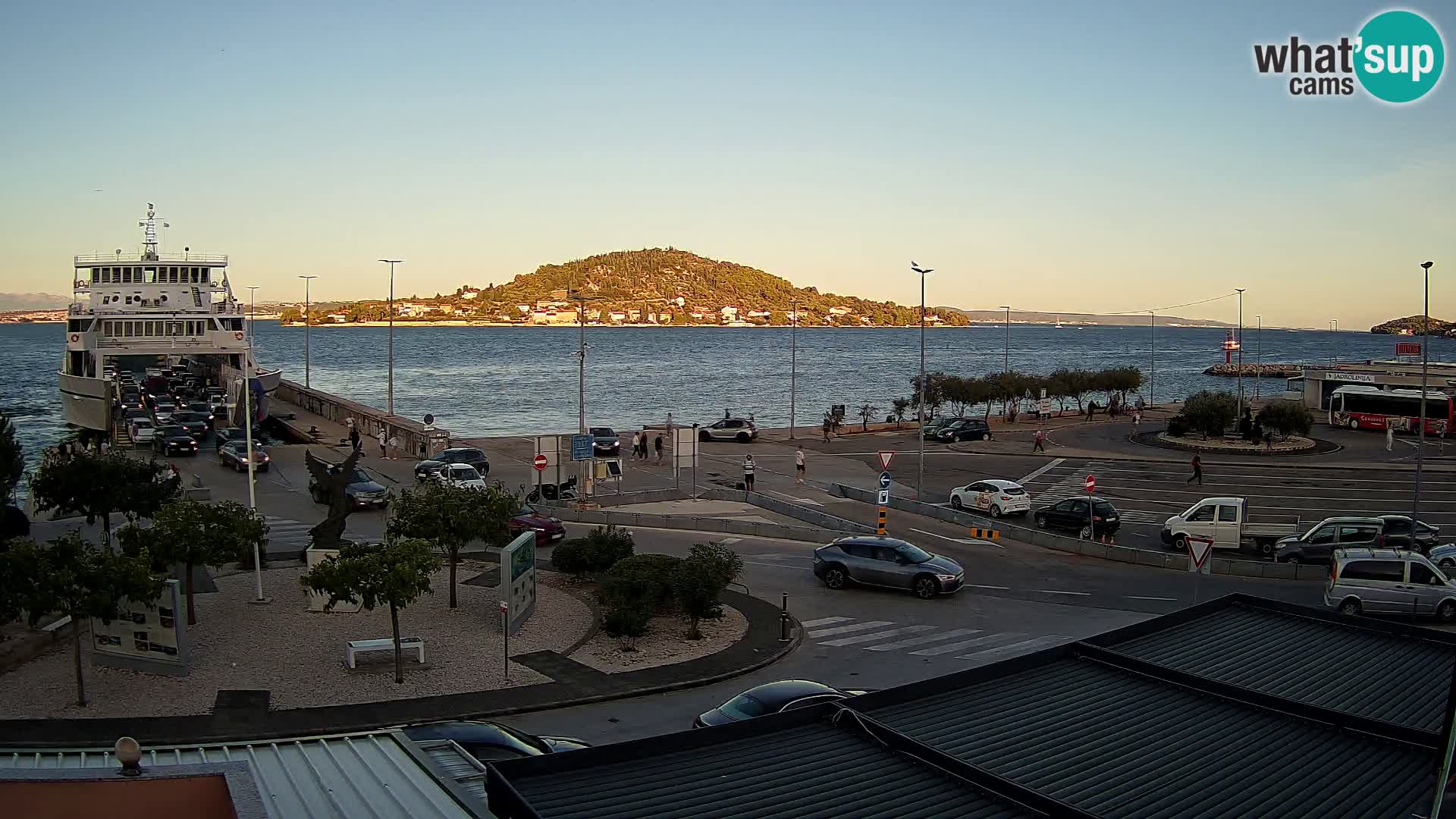 Web cam UGLJAN – Ferry de Preko à Zadar