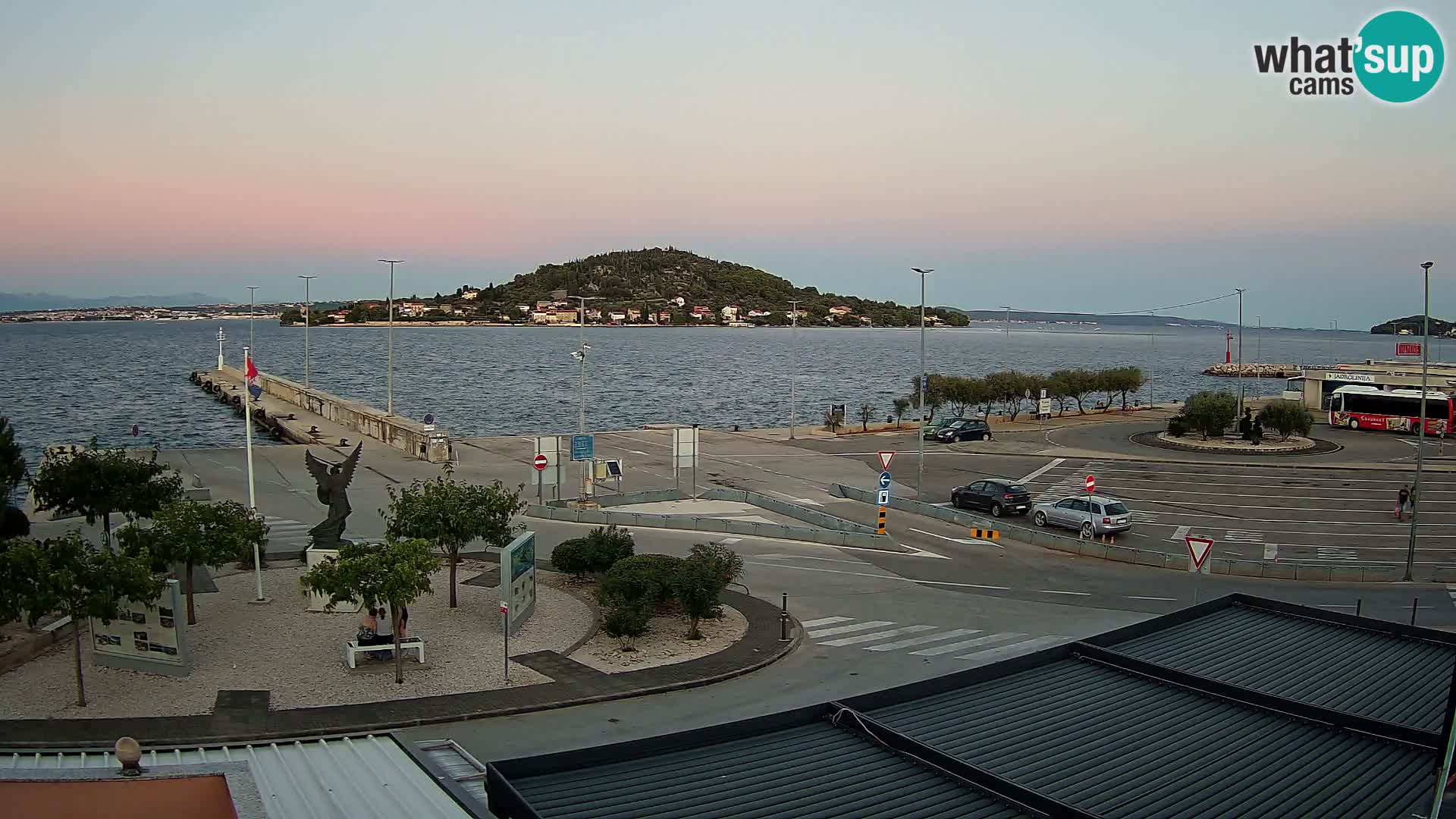 Cámara web UGLJAN – Transportar de Preko a Zadar