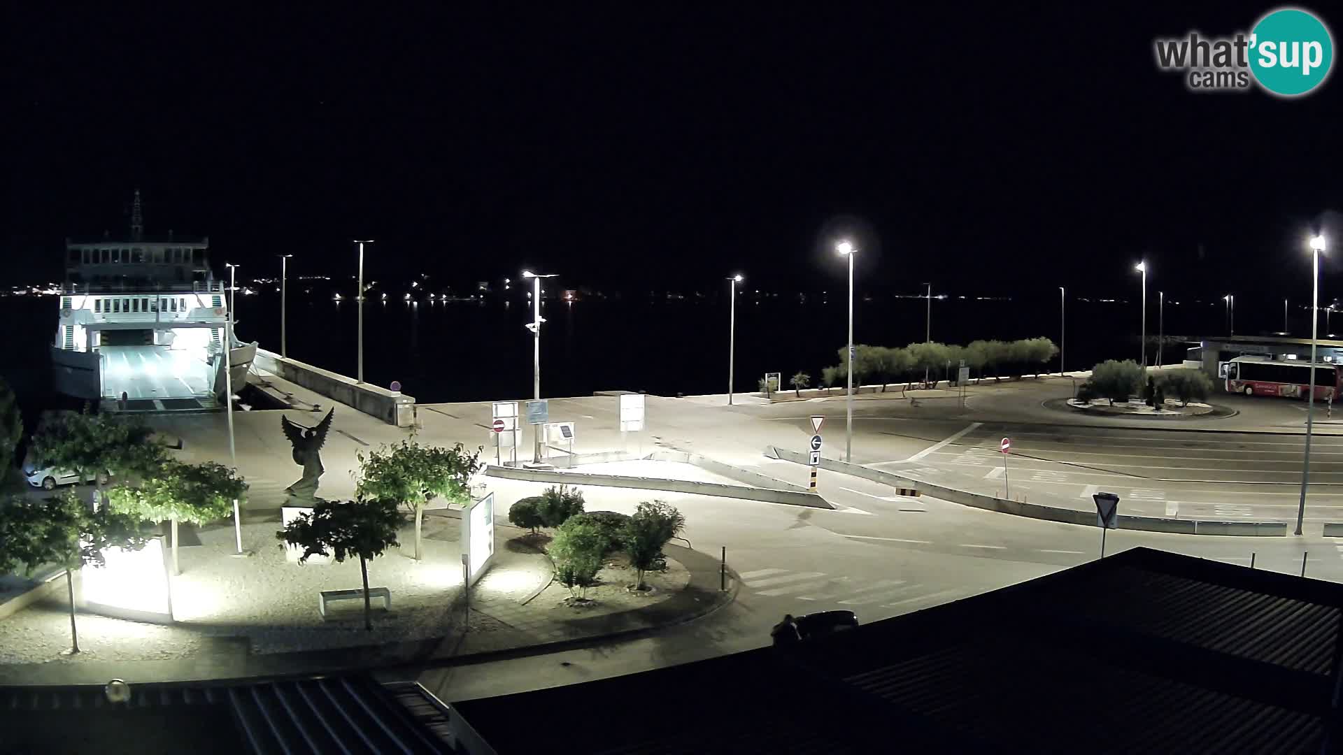 Webcam Ugljan – Preko Ferry to Zadar