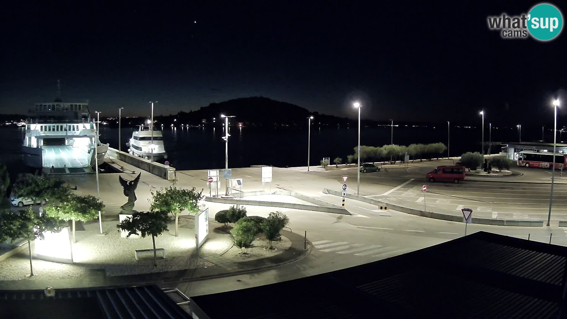 Webcam Ugljan – Preko Ferry to Zadar