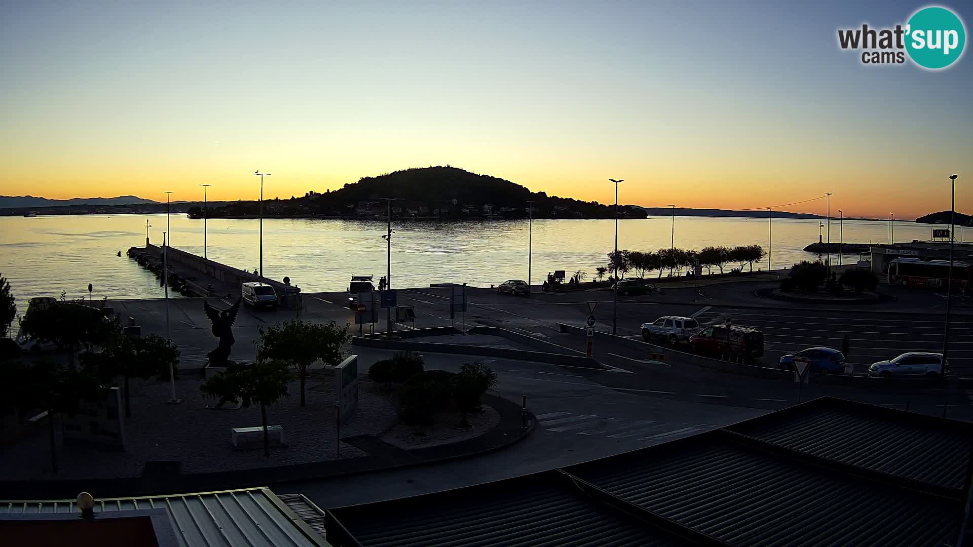 Webcam Ugliano – terminal traghetto da Preko a Zara