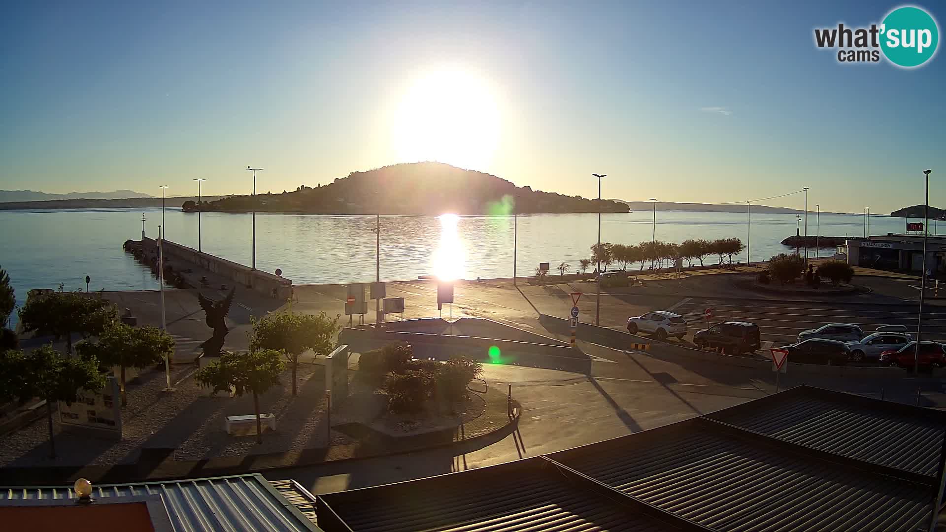 Webcam Ugljan – Preko Ferry to Zadar
