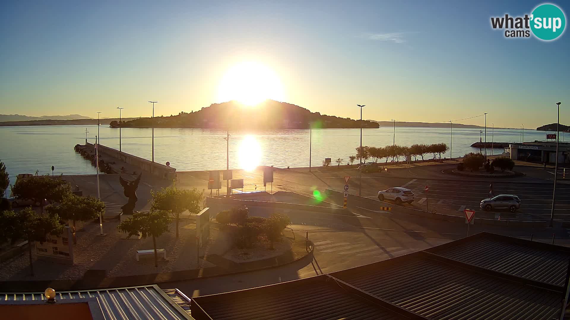 Webcam Ugljan – Preko Ferry to Zadar