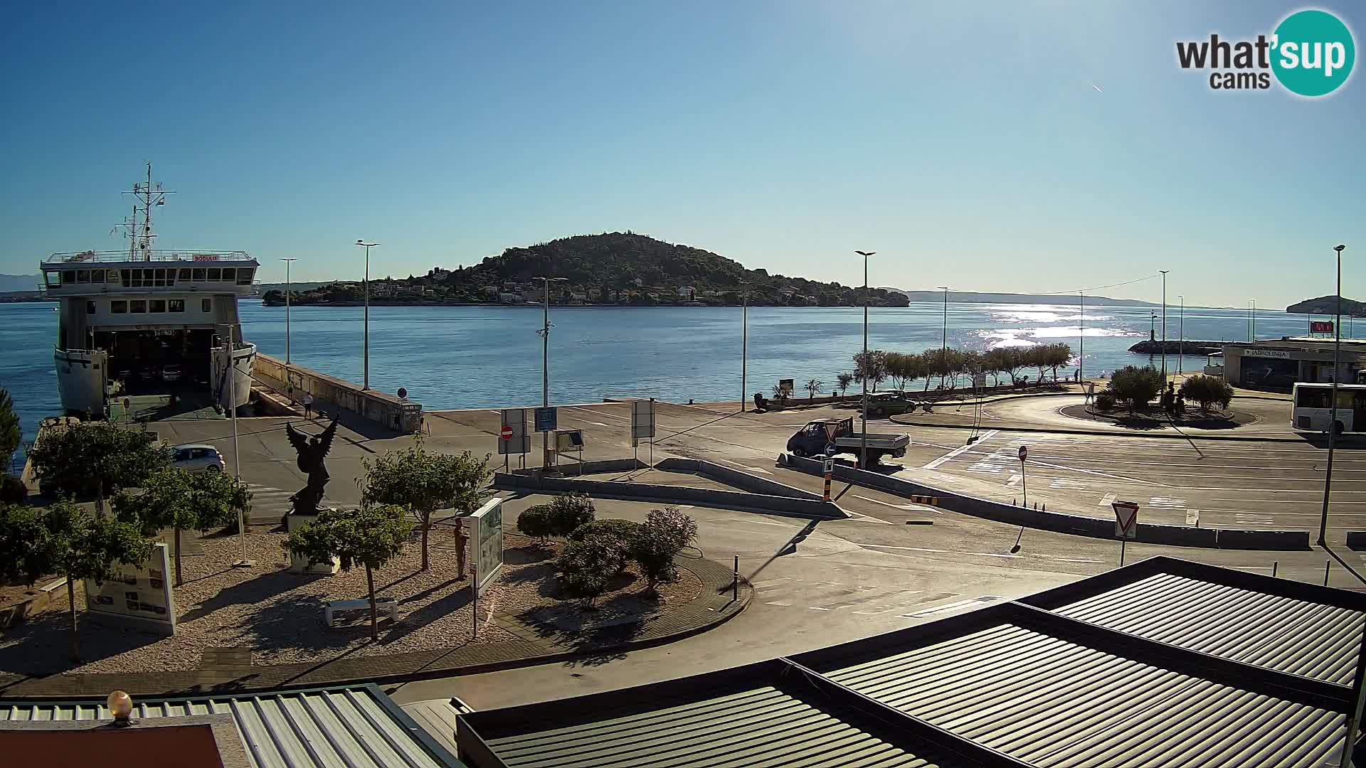 UGLJAN Webcam – Preko-Fähre nach Zadar