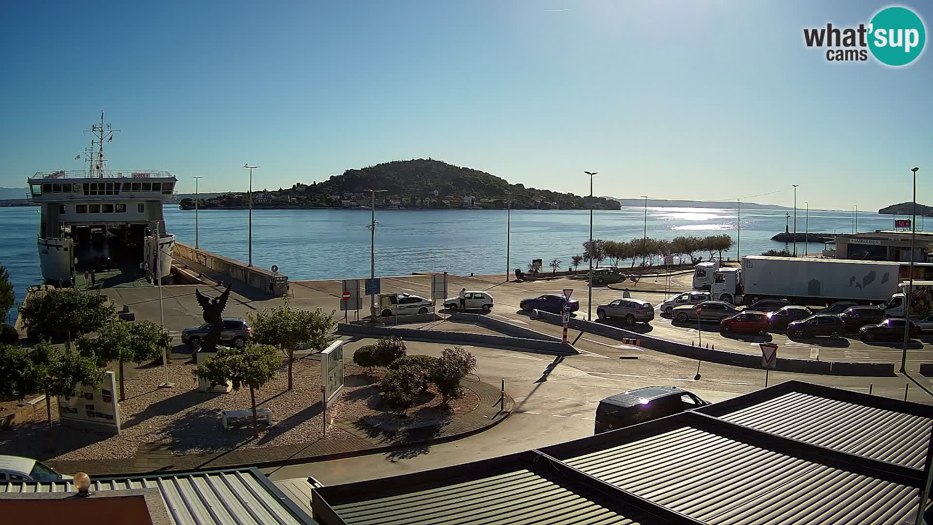 Web cam UGLJAN – Ferry de Preko à Zadar