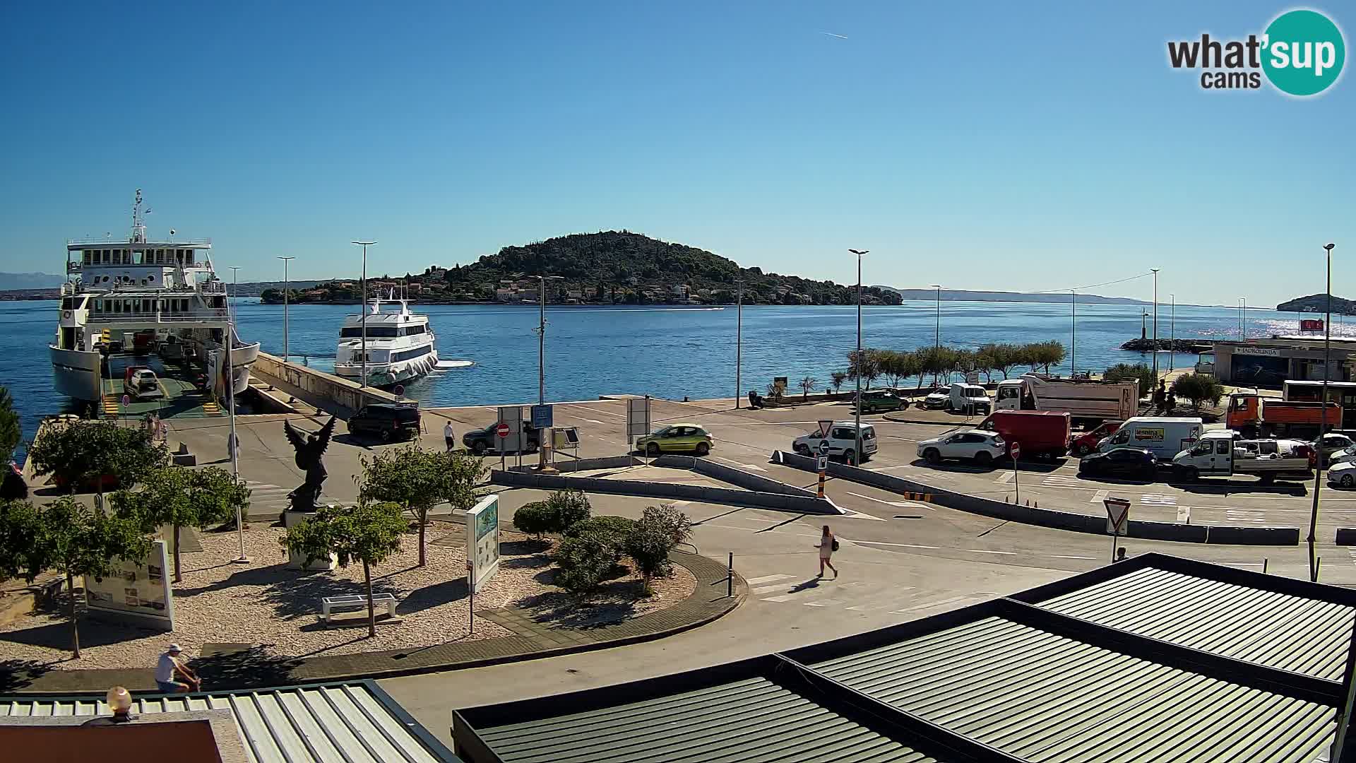 Web cam UGLJAN – Ferry de Preko à Zadar