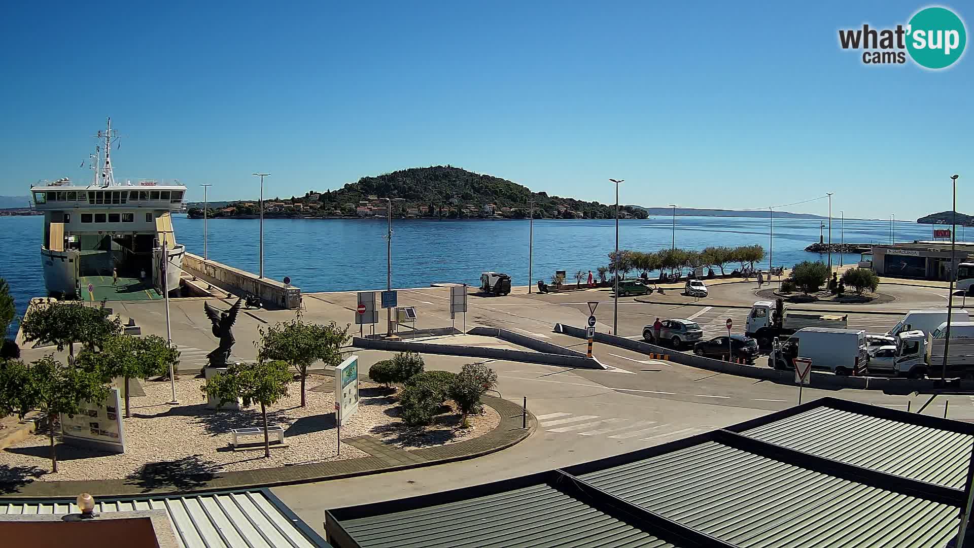 Web cam UGLJAN – Ferry de Preko à Zadar
