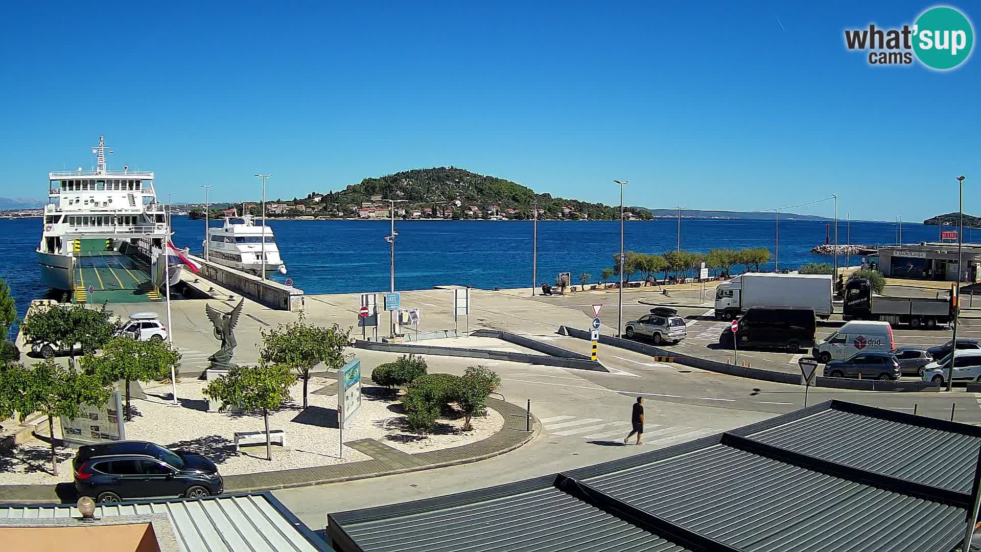 UGLJAN Webcam – Preko-Fähre nach Zadar