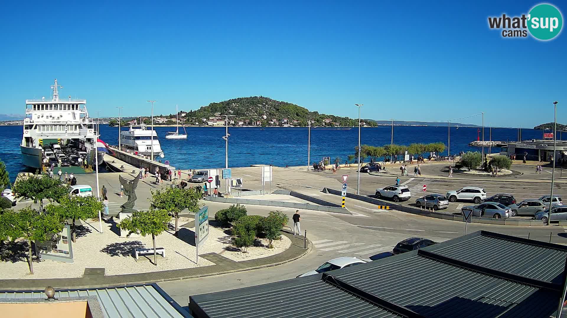 UGLJAN Webcam – Preko-Fähre nach Zadar