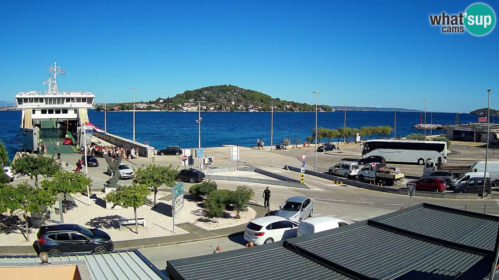 Cámara web UGLJAN – Transportar de Preko a Zadar