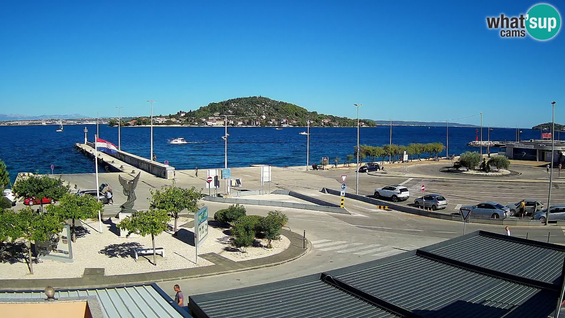Web cam UGLJAN – Ferry de Preko à Zadar