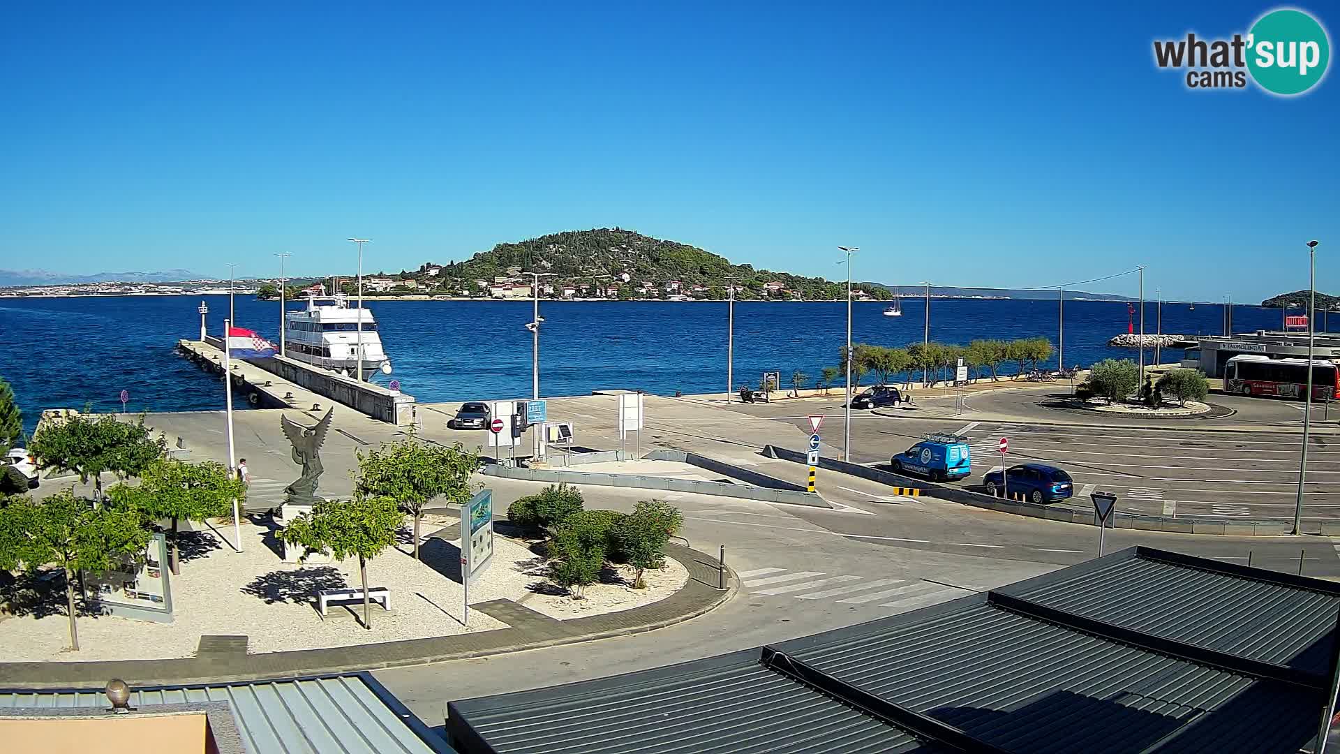 Web cam UGLJAN – Ferry de Preko à Zadar