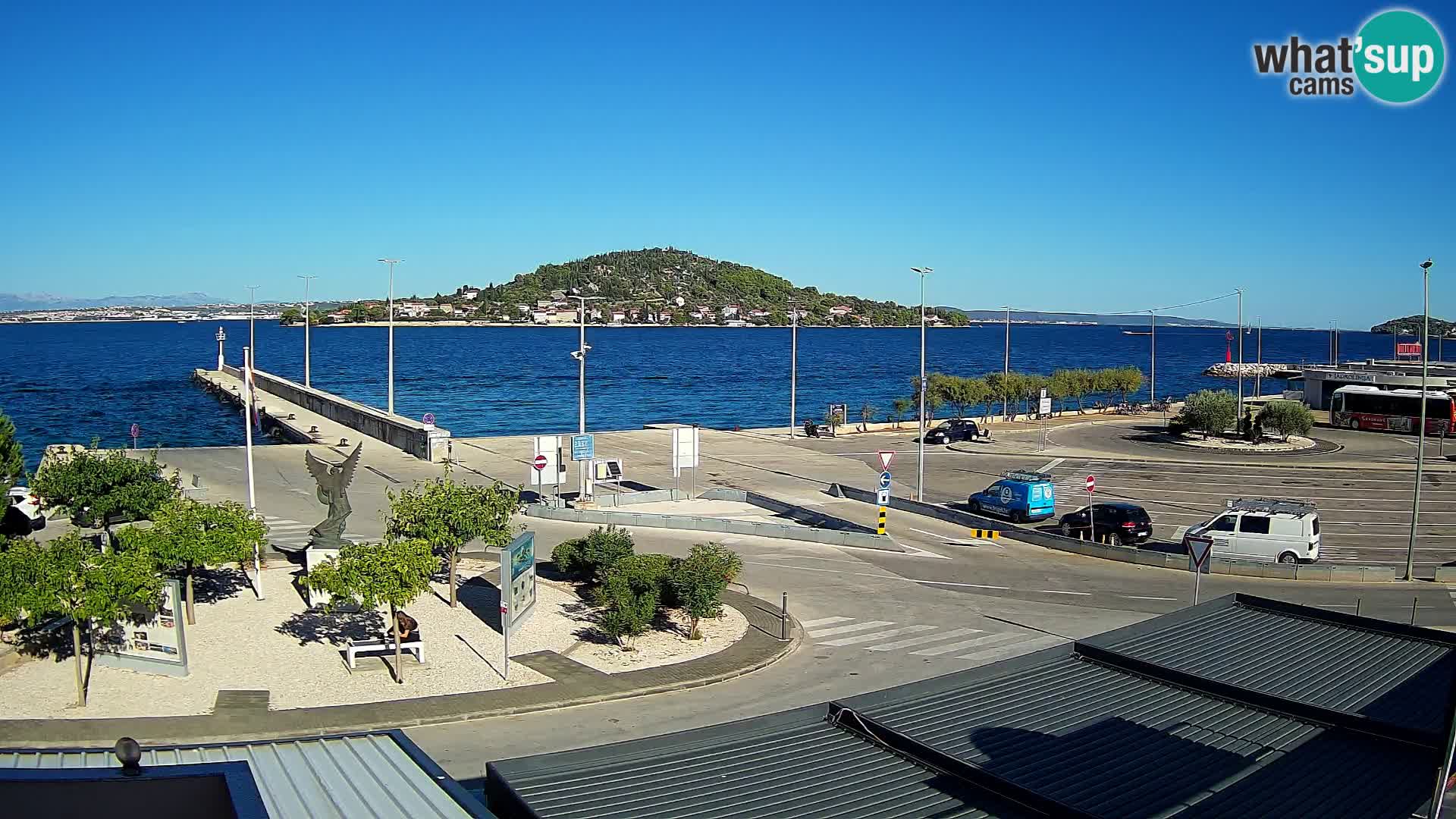 Web cam UGLJAN – Ferry de Preko à Zadar