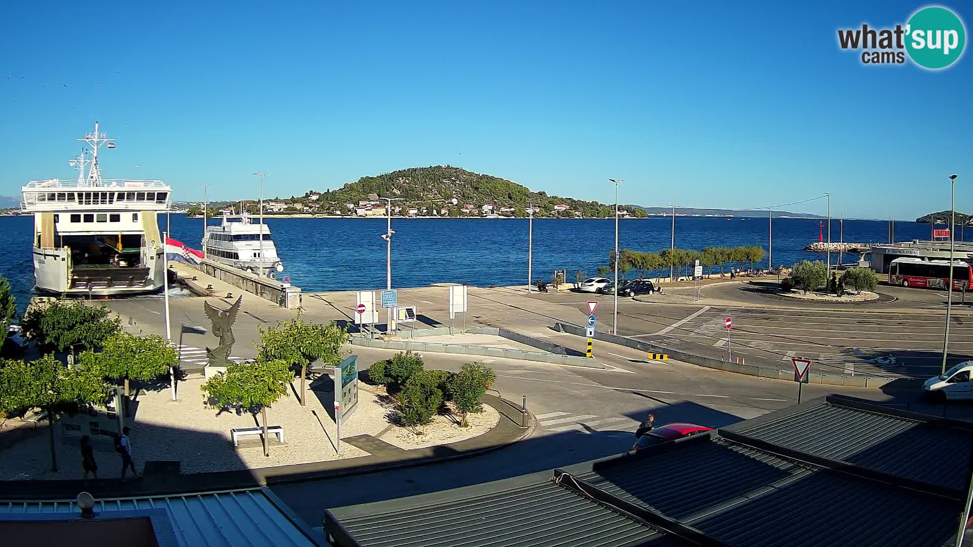 Web cam UGLJAN – Ferry de Preko à Zadar