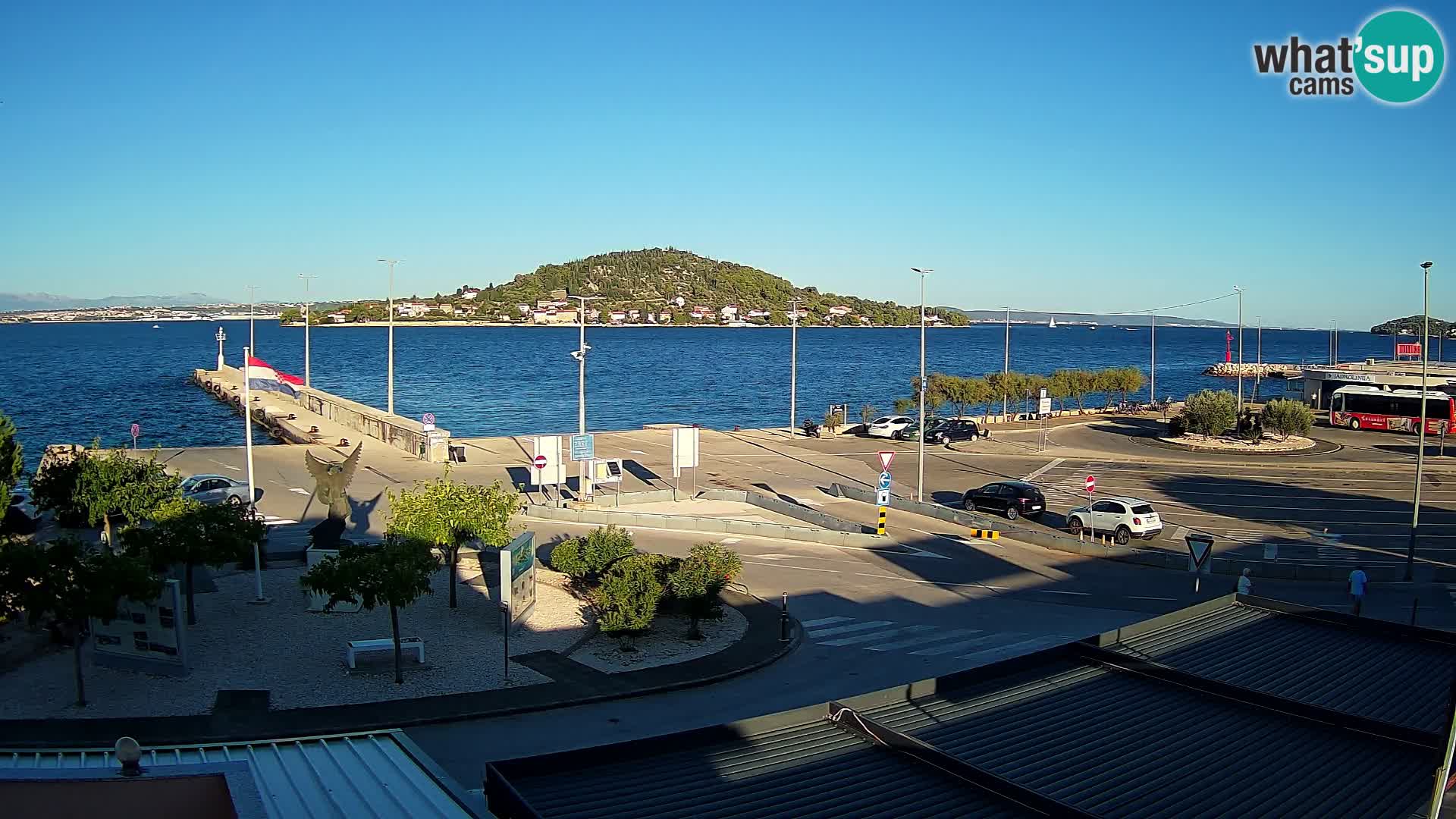 UGLJAN Webcam – Preko-Fähre nach Zadar