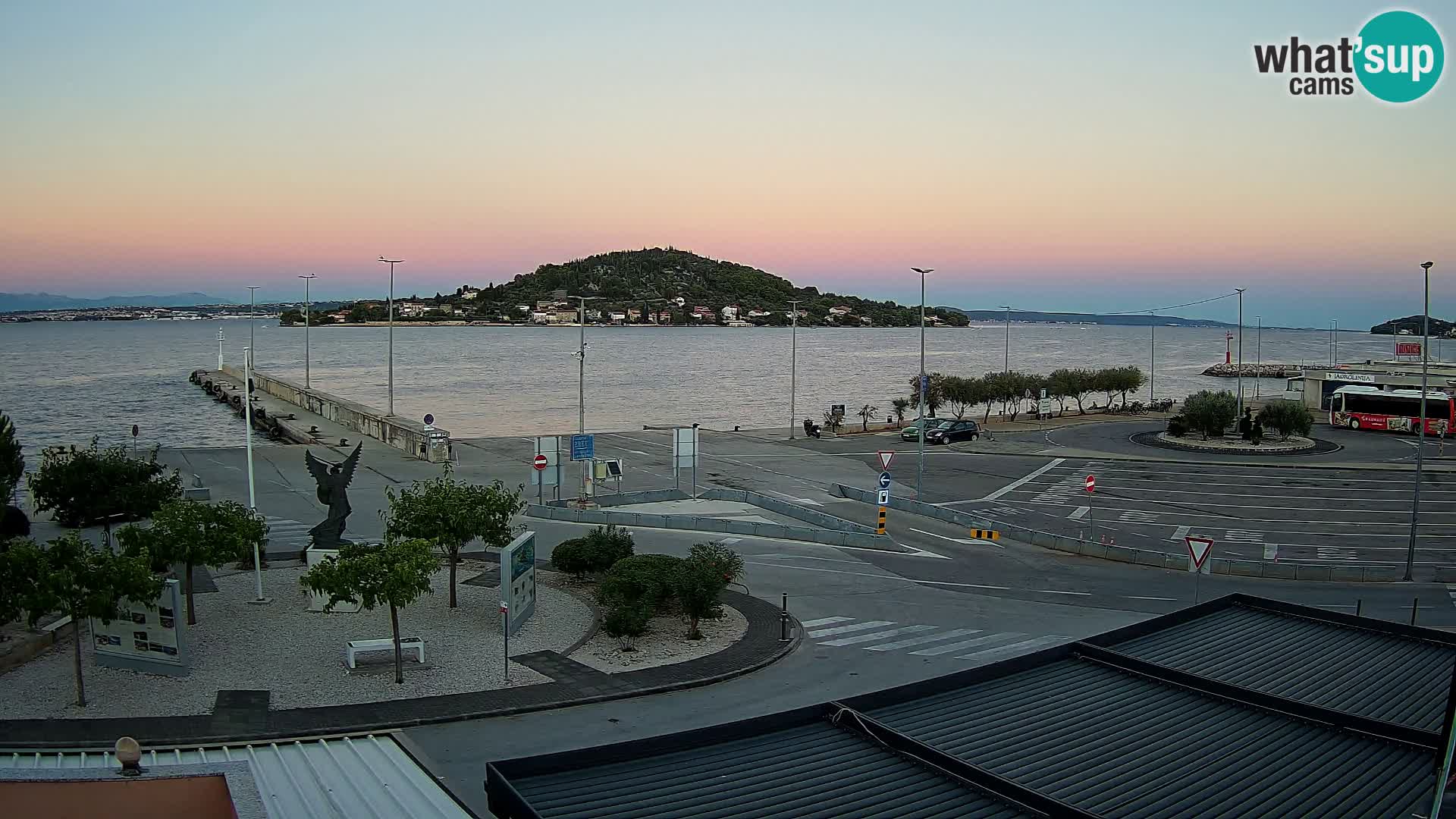 Webcam Ugljan – Preko Ferry to Zadar