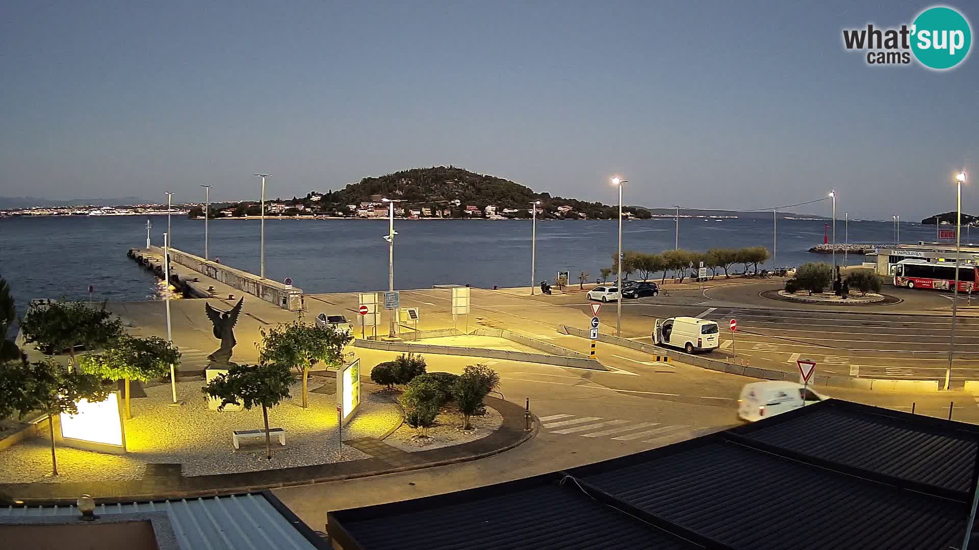 Webcam Ugljan – Preko Ferry to Zadar
