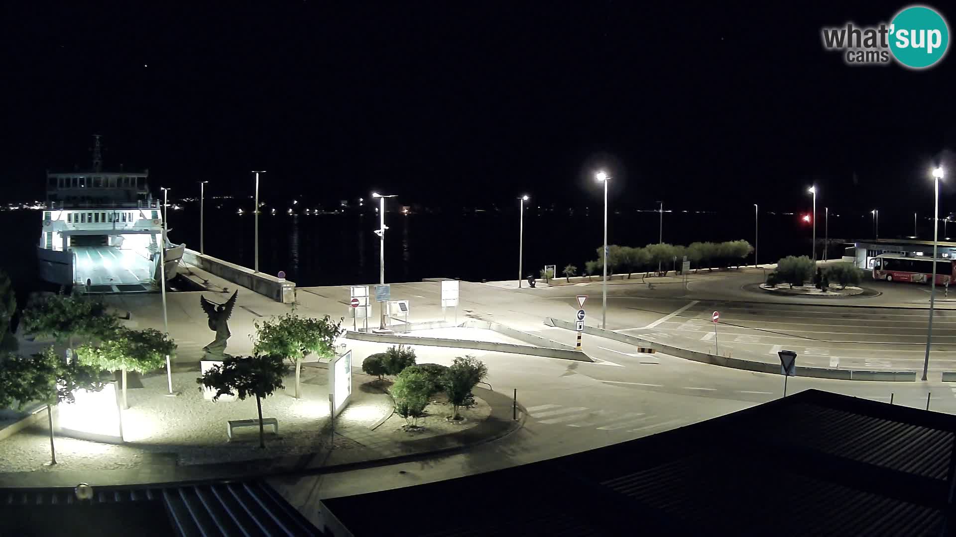 Webcam Ugljan – Preko Ferry to Zadar