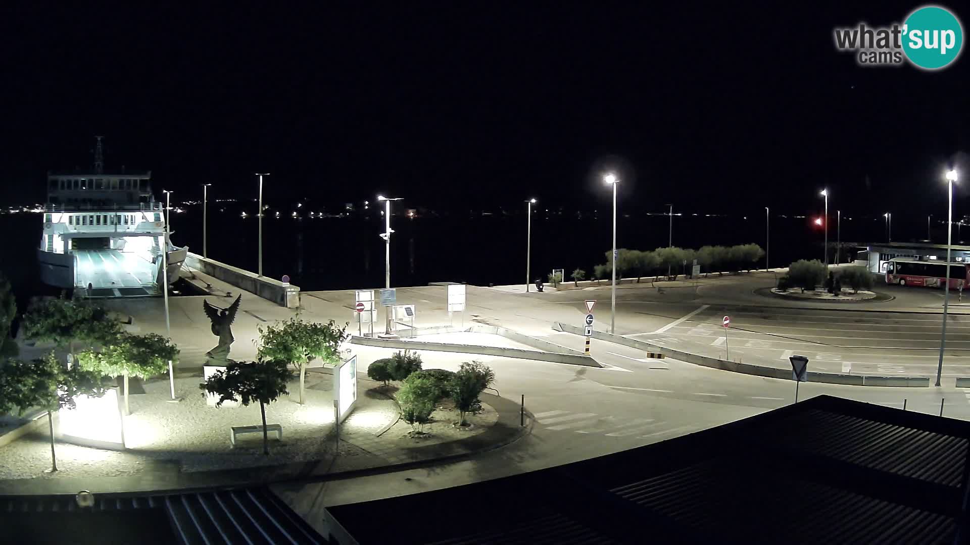 Webcam Ugljan – Preko Ferry to Zadar