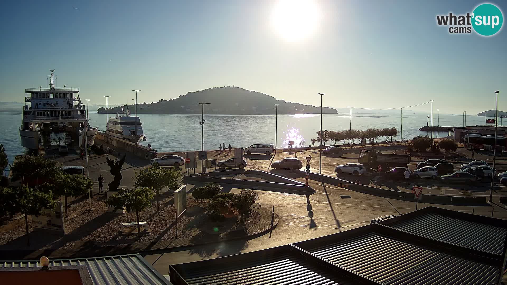 Webcam Ugljan – Preko Ferry to Zadar
