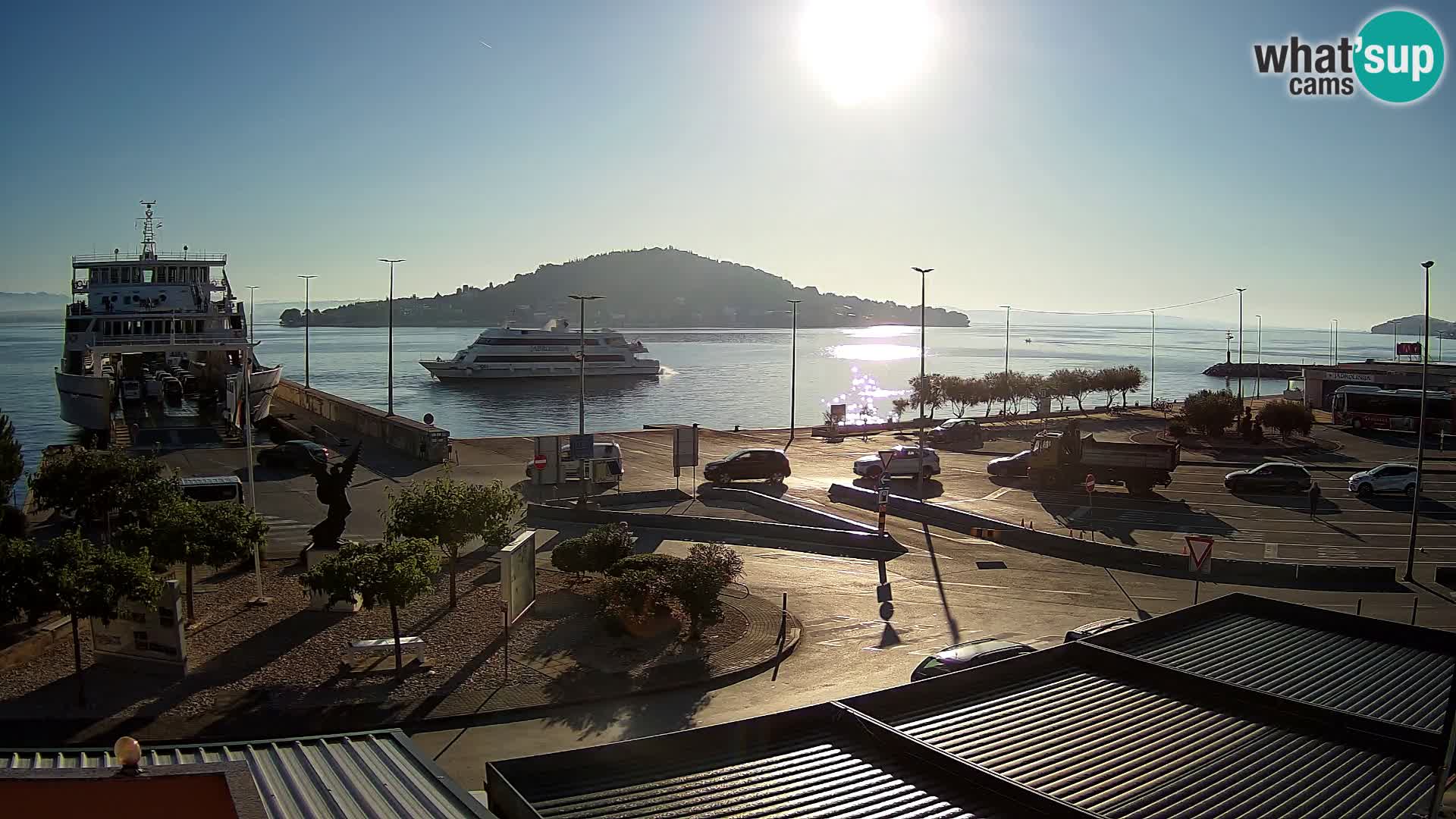 Web cam UGLJAN – Ferry de Preko à Zadar