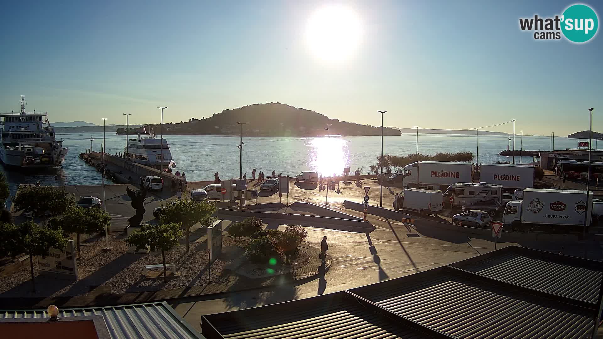 Web cam UGLJAN – Ferry de Preko à Zadar