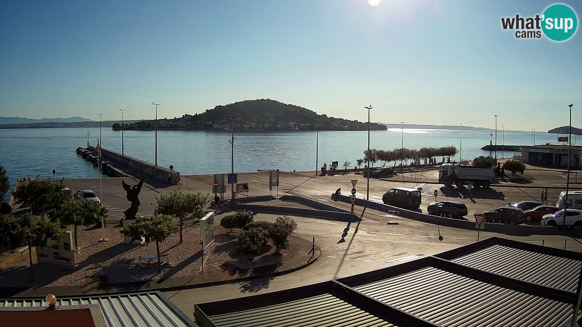 Webcam Ugljan – Preko Ferry to Zadar