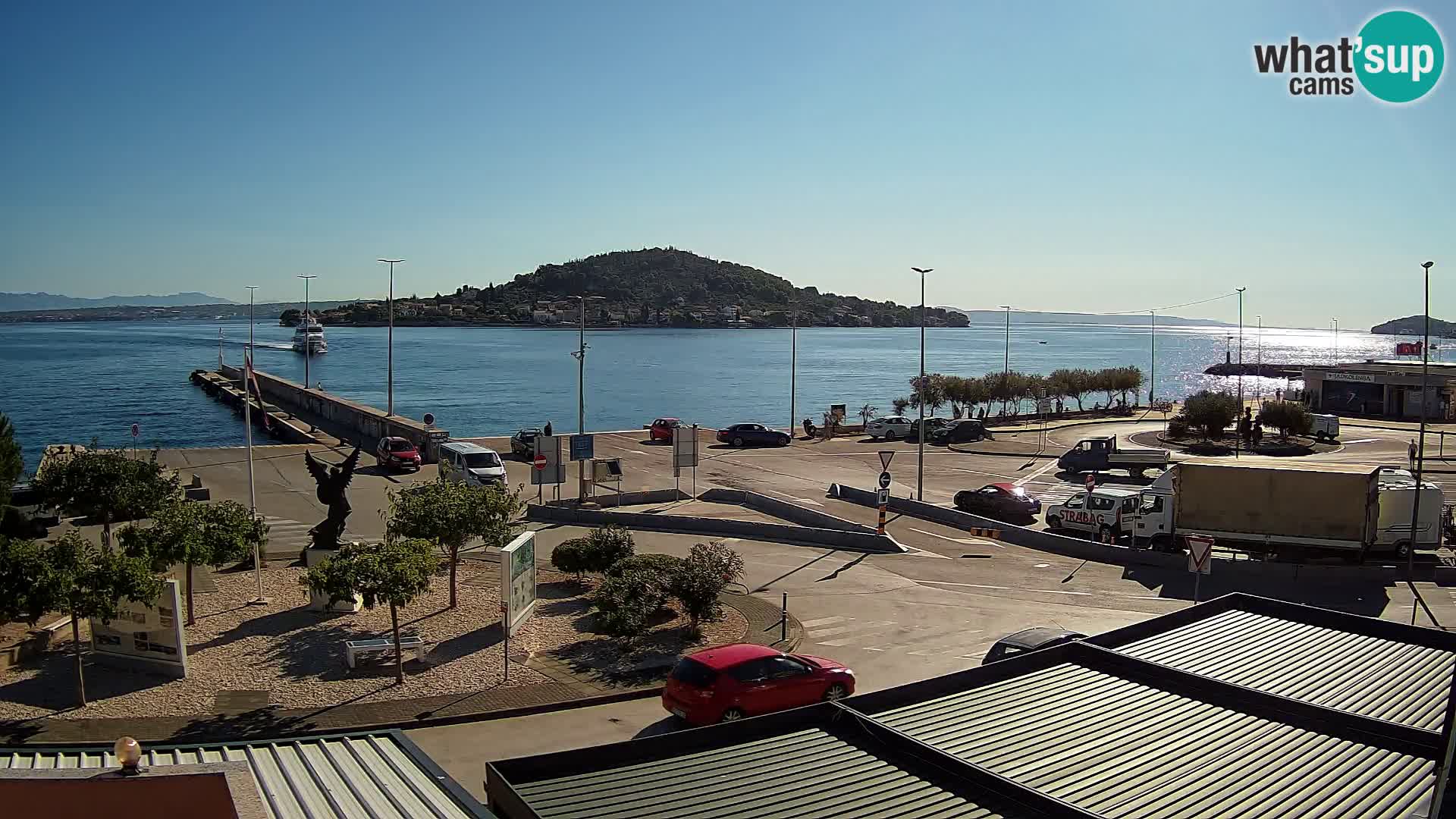 Cámara web UGLJAN – Transportar de Preko a Zadar