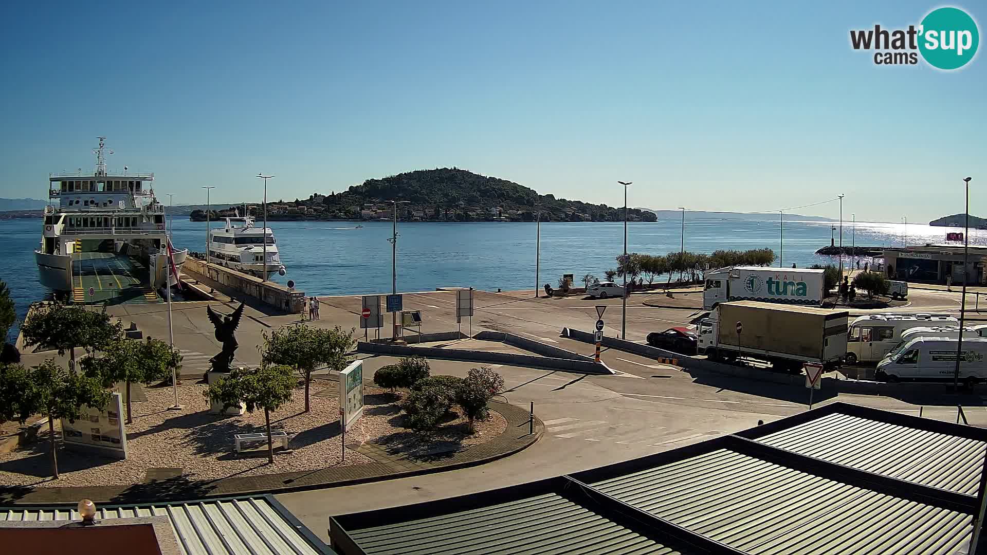 UGLJAN Webcam – Preko-Fähre nach Zadar