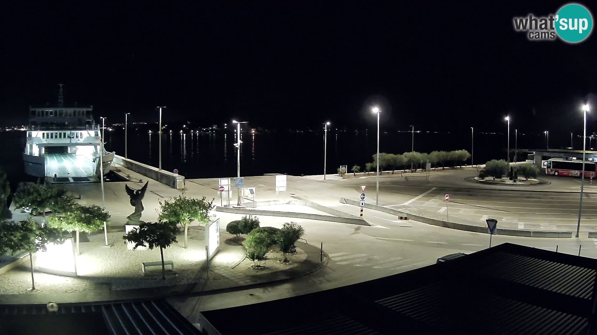 Webcam Ugljan – Preko Ferry to Zadar