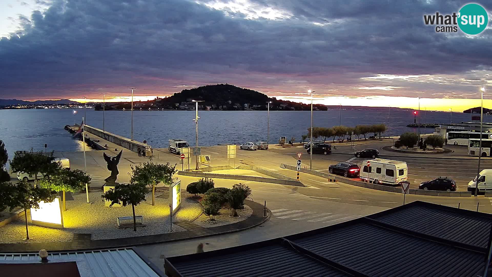 Webcam Ugljan – Preko Ferry to Zadar