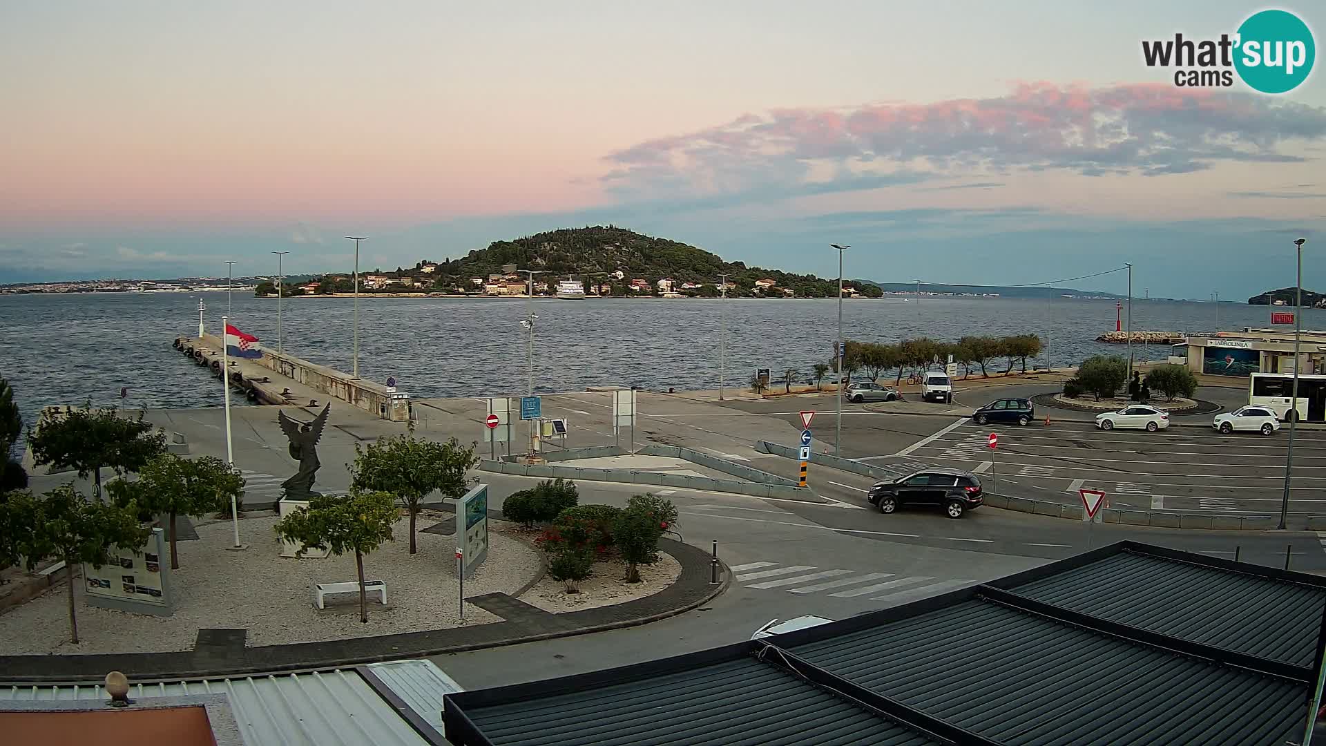 Webcam Ugljan – Preko Ferry to Zadar
