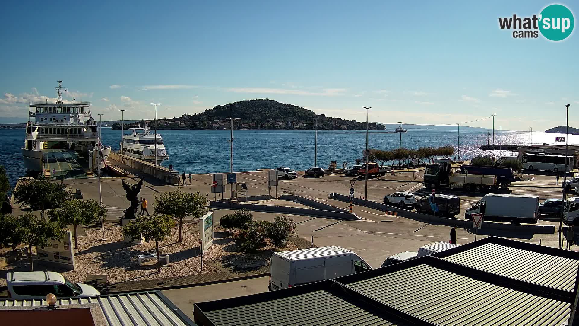 Web cam UGLJAN – Ferry de Preko à Zadar
