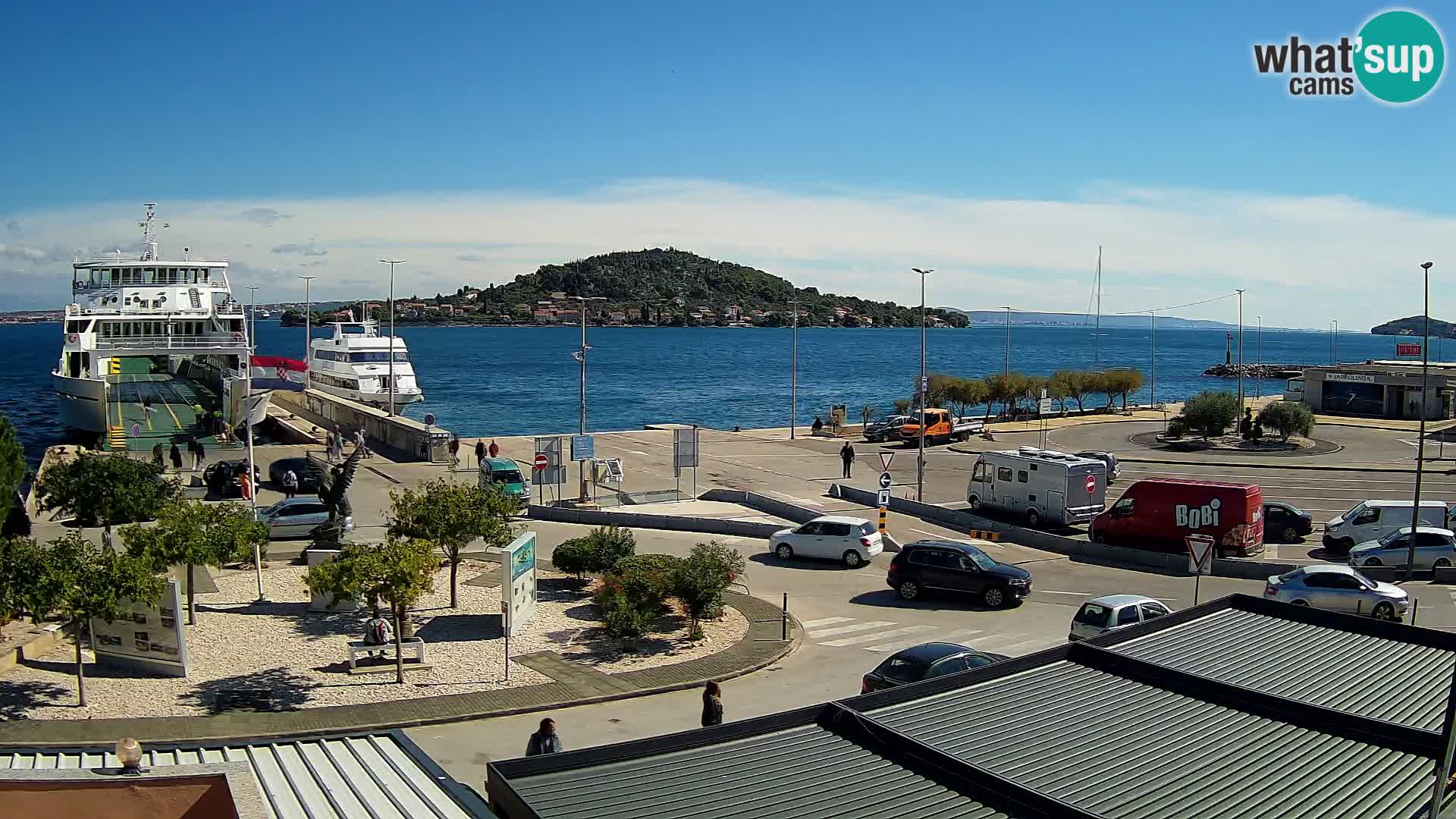 Web cam UGLJAN – Ferry de Preko à Zadar