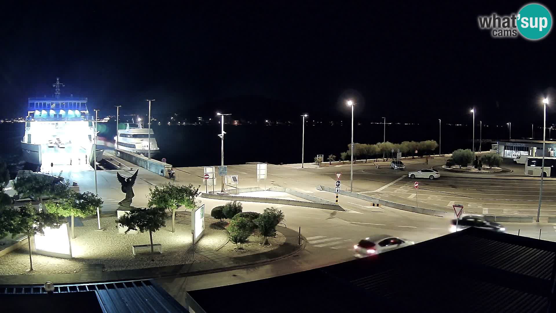 Webcam Ugliano – terminal traghetto da Preko a Zara
