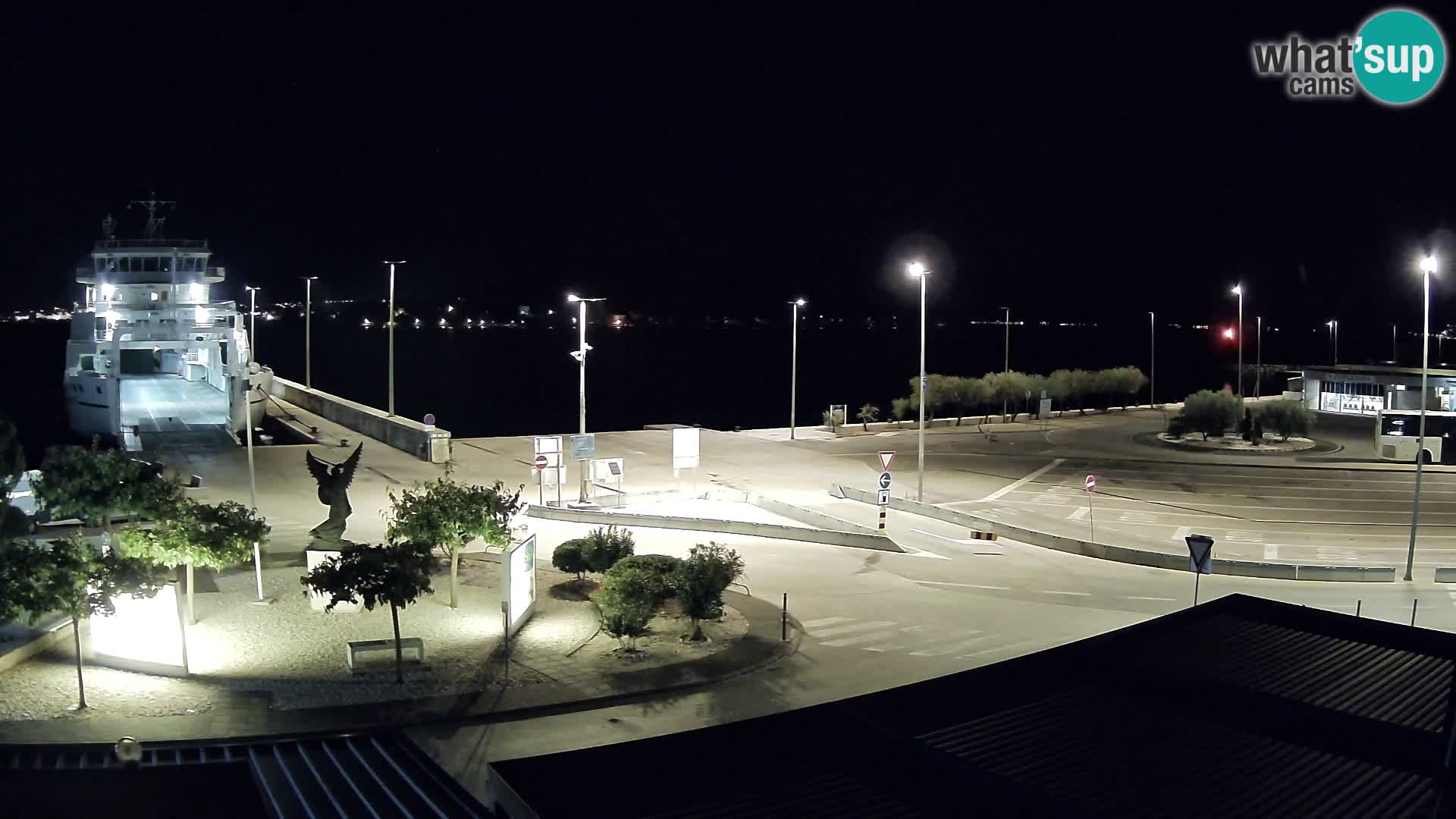 Spletna kamera Ugljan – trajekt Preko – Zadar